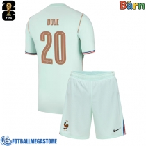 Fotballdrakt Barn Frankrike Desire Doue #20 Bortedraktsett VM 2026 Kortermet (+ Korte bukser)